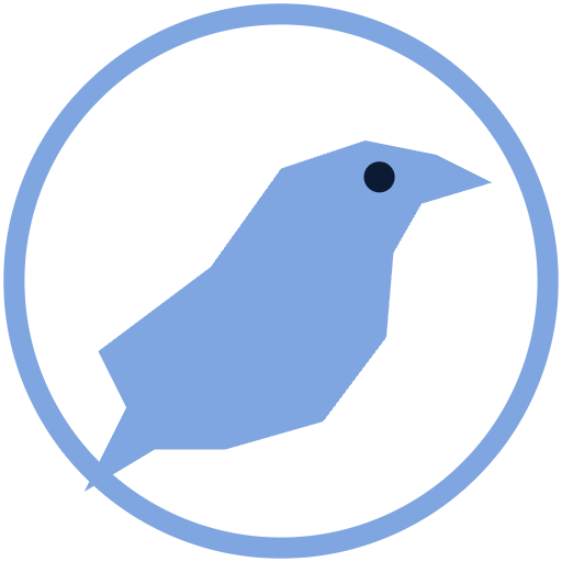 Corvo Blu crow logo